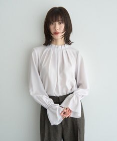 YECCA VECCA タックデザインブラウス