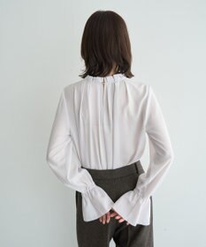 YECCA VECCA タックデザインブラウス