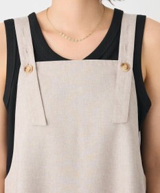 CRAFT STANDARD BOUTIQUE リネンライクフレアジャンパースカート