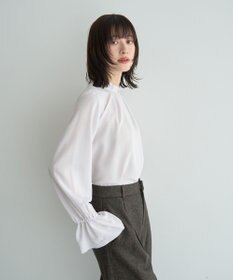 YECCA VECCA タックデザインブラウス