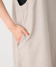 CRAFT STANDARD BOUTIQUE リネンライクフレアジャンパースカート
