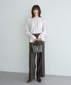 YECCA VECCA タックデザインブラウス