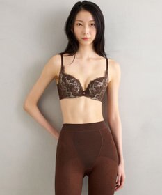 WACOAL 【ハグするブラ】 ブラジャー 体温を感知してカラダになじむ 谷間メイク 脇高設計 レディース BXB418 /ワコール