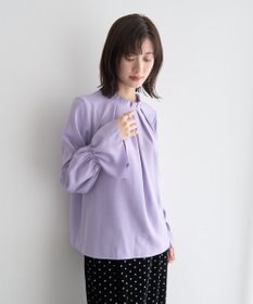 YECCA VECCA タックデザインブラウス