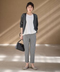 ANY チュールデザインフレンチスリーブTシャツ