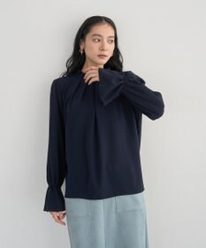 YECCA VECCA タックデザインブラウス