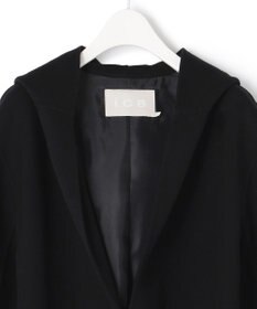 ICB ウールリバーフーデットコート