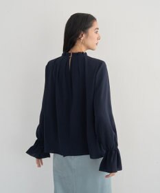 YECCA VECCA タックデザインブラウス