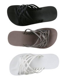 San-ai Resort（三愛水着楽園） 【SALE】グリッター厚底ビーチサンダル【San-ai Resort（サンアイリゾート）】