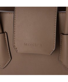 LA BAGAGERIE 【MONICA】ベルテッド2WAYハンドバッグ