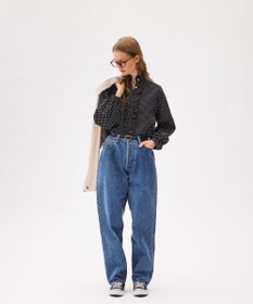 LENO POLKA DOTT BLOUSE / ドットブラウス