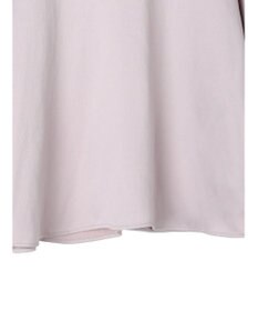 earth music&ecology チュール袖スタンドカラートップス