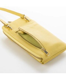 UNBILLION ペルケ perche / 牛革シュリンクタイプモバイルウォレットショルダー　旧8660