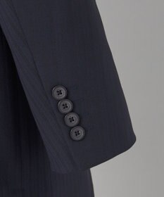 GOTAIRIKU 【御幸毛織】 WOOL×SOLOTEX ストレッチスーツ（平織/ネイビー）