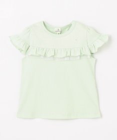 組曲 KIDS 【80-100㎝】フレアラッフル Tシャツ