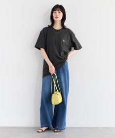 YECCA VECCA 綿麻バギーデニムパンツ