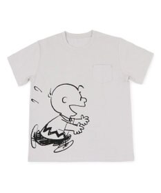 PET PARADISE おそろい ユニセックス ペットパラダイス 犬 服 スヌーピー お揃い Tシャツ オーナー用 ハッピー | おそろい 灰 グレー キャラクター