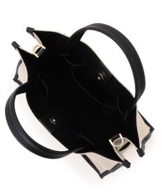 23区 VIOLAd'ORO キャンバス レザーコンビ 2WAY トートバッグ