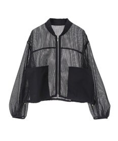 earth music&ecology メッシュブルゾン