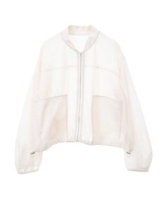 earth music&ecology メッシュブルゾン