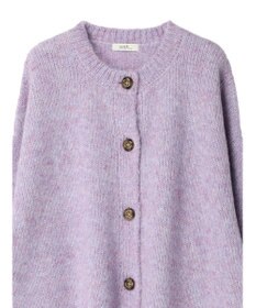 earth music&ecology ファンシーヤーンメランジカーディガン