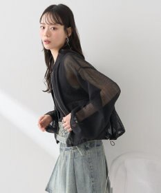 earth music&ecology メッシュブルゾン