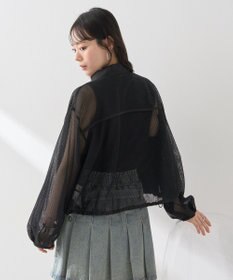 earth music&ecology メッシュブルゾン