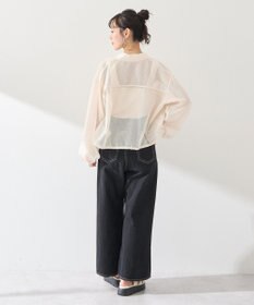 earth music&ecology メッシュブルゾン