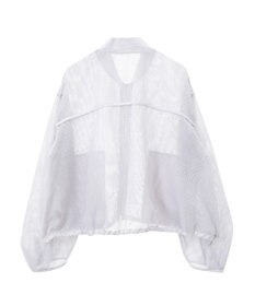 earth music&ecology メッシュブルゾン