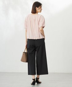 J.PRESS LADIES 【WEB限定・洗える・接触冷感】バルーンジャージー カットソー