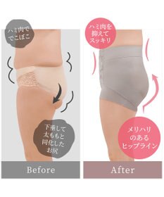 BRADELIS New York 【BRADELIS NewYork peace】ハートのお尻に格上げショーツ23