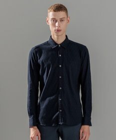 JOSEPH HOMME オーナメントジャガードストレッチ　レギュラーカラーシャツ