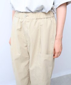 WHITE MAILS 【ユニセックス/軽量】COTTON PAPER  POPLIN DRAWSTRING ミリタリーパンツ