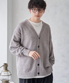WEGO ツイストブークレカーディガン
