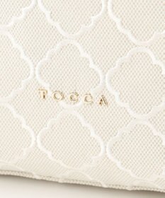 TOCCA 【A4サイズ対応】CHECKER CLOVER EMBROIDERY A4TOTE トートバッグ
