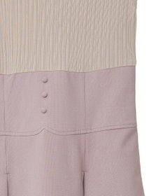 earth music&ecology フロントボタンドッキングワンピース