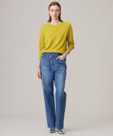 ICB 【CLASSY.1月号掲載・洗える】ウォーターリサイクルデニム カーブパンツ