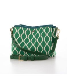 UNBILLION カシュカシュ cachecache / 柄アソートジャガード三つ口ショルダーバッグ