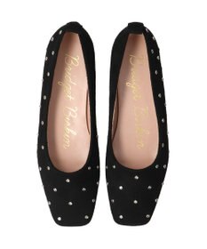 Bridget Birkin 【Bridget Birkin】ドットビジューフラットシューズ