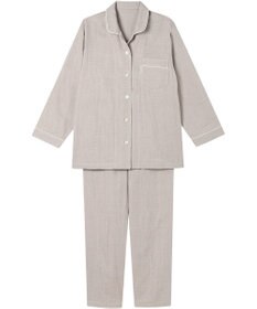 ワコール／睡眠科学 パジャマ 長袖 長ズボン 綿100%(本体) 三重ガーゼ レディース YDX567 睡眠科学／ワコール