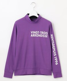 23区GOLF 【WOMEN】【吸水速乾/UVカット】スポーティ モックネックシャツ