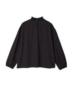 CRAFT STANDARD BOUTIQUE インドコットンシャーリングハイネックブラウス