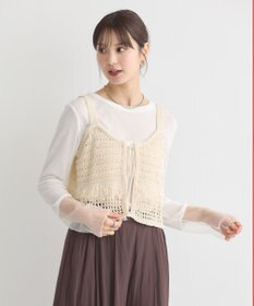 earth music&ecology シアースリーブプルオーバー