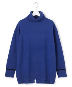 J.PRESS YORK STREET 【WOMEN】ウールカシミヤ デザインタートルネック ニット
