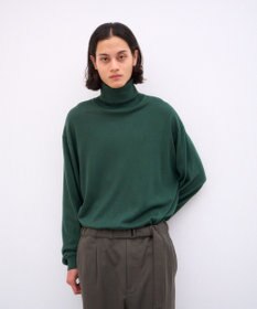 ATON SMOOTH SUVIN | タートルネックセーター - UNISEX