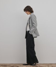 GRACE CONTINENTAL ギンガムダブルジャケット