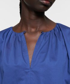 JOSEPH 【洗える】コットンサティーン　ブラウス