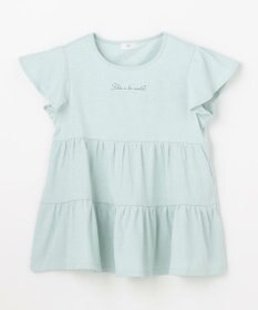 ANY KIDS 【綿100%/接触冷感】ひんやり ティアードチュニック