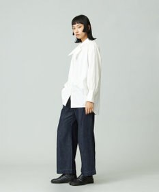 J.PRESS YORK STREET 【WOMEN】コットンボータイ ブラウス