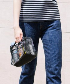 UNBILLION cachecache メタリックチュールバッグインバッグ